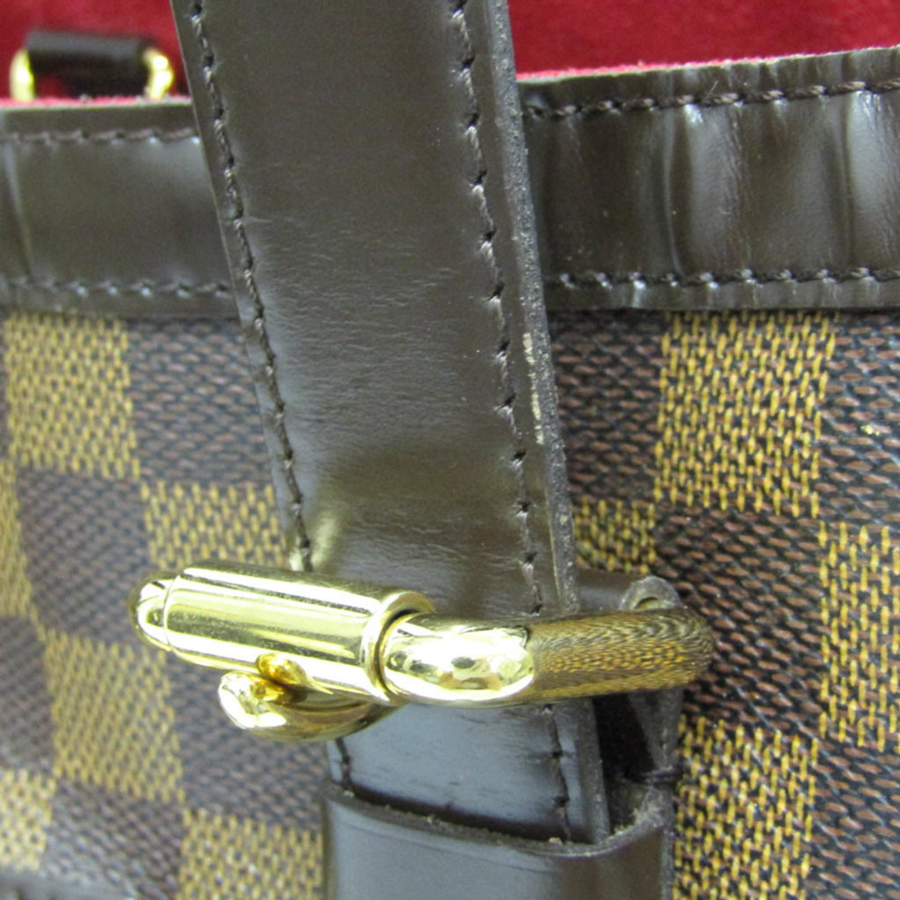 LOUIS VUITTON Authentic Brown Damier Shoulder Bag - Picture 11 of 16